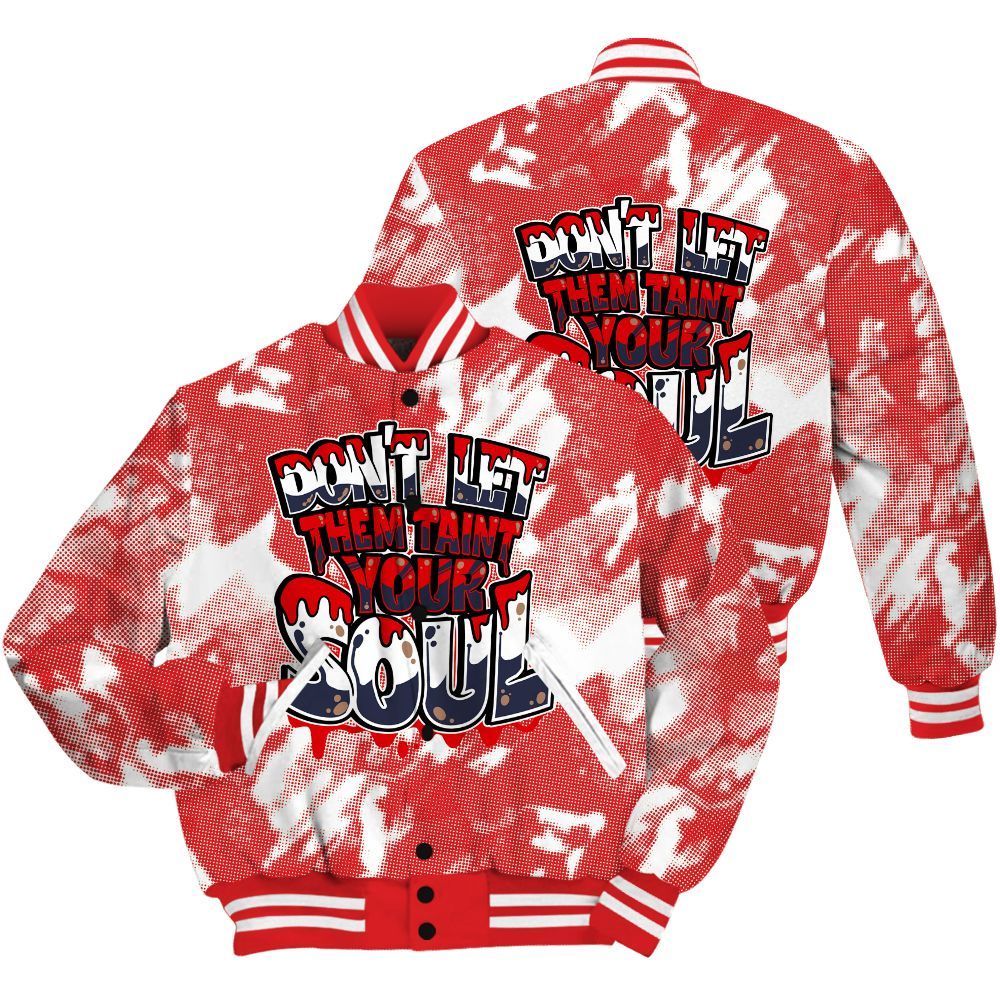 Varsity Jacket To Match Low OG Howard Bison 1s Shirt - Never Taint Your Soul Shirt Unisex Oufit All Over Print