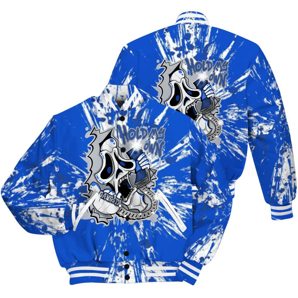 Varsity Jacket To Match Air Foamposite One Royal Shirt - Hold My Own Graphic Halloween All Over Print