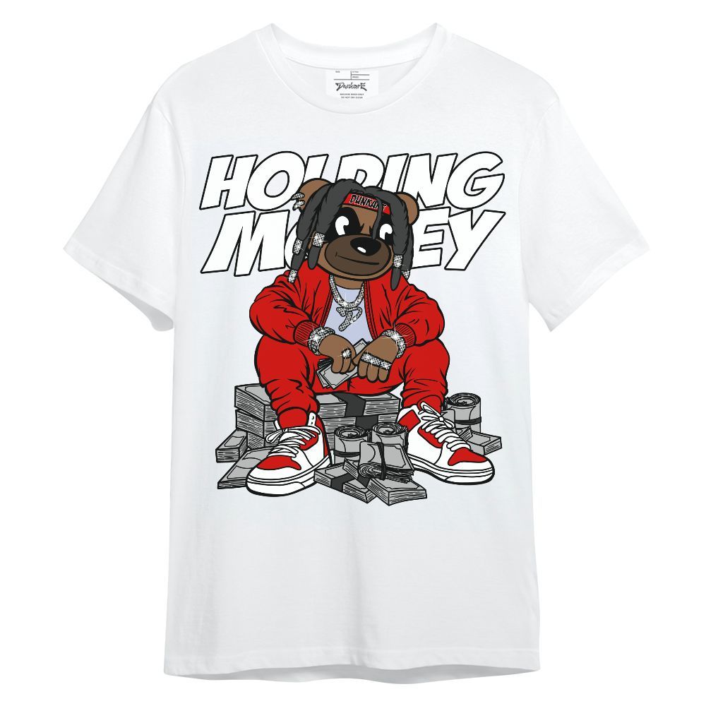 Shirt To Match Fire Red 6s - Possessing Moneys Bear Unisex Shirt