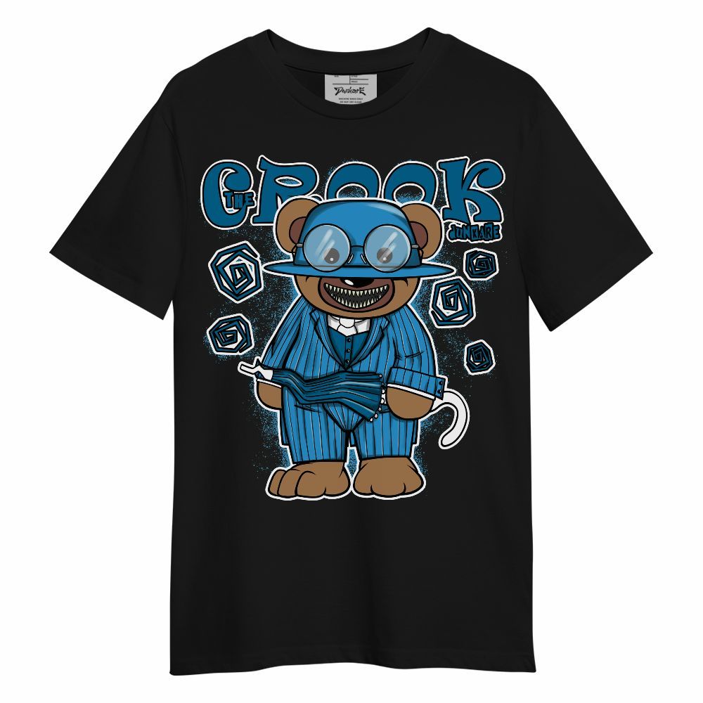 Shirt To Match Powder Blue 9s - Swindler Bear Unisex Shirt