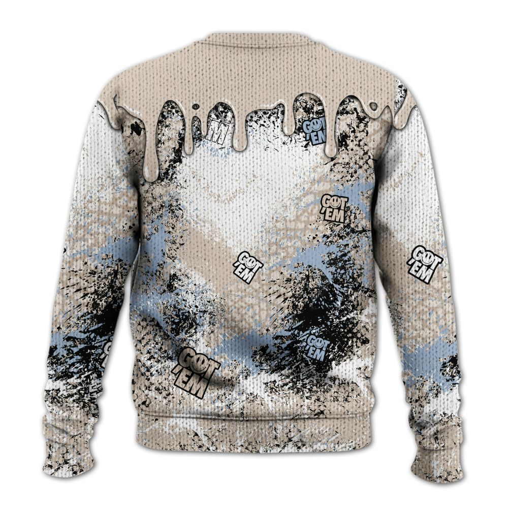 Sweater To Match Desert Sand 3s - Dripping 23 Drip Graphic