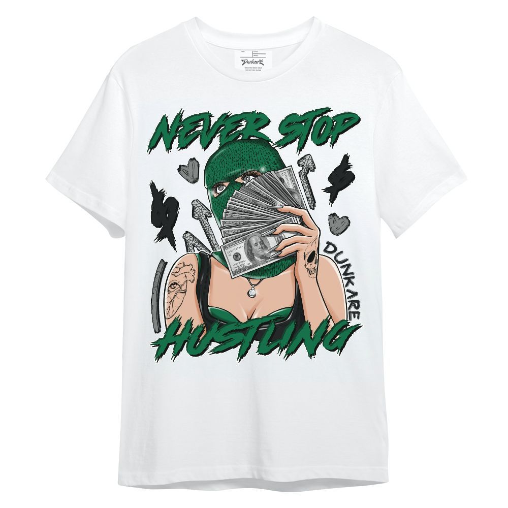 Shirt To Match Pine Green 3s - Hustling Unique Unisex Shirt