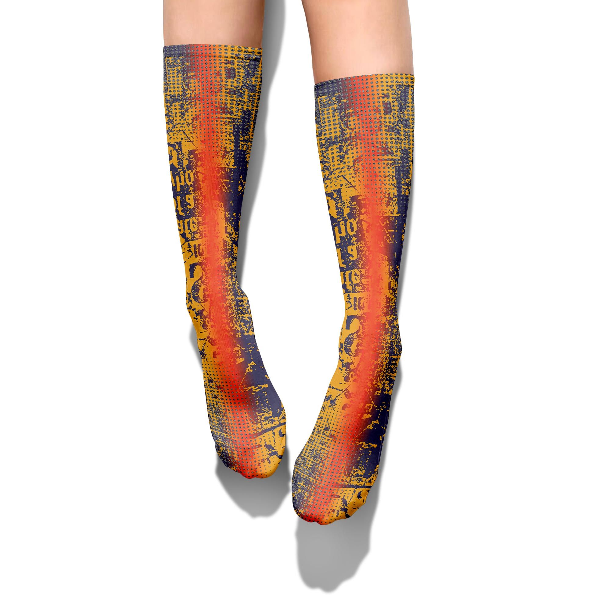 Sock To Match Rio 3s - Glitch Text Graphic Unisex