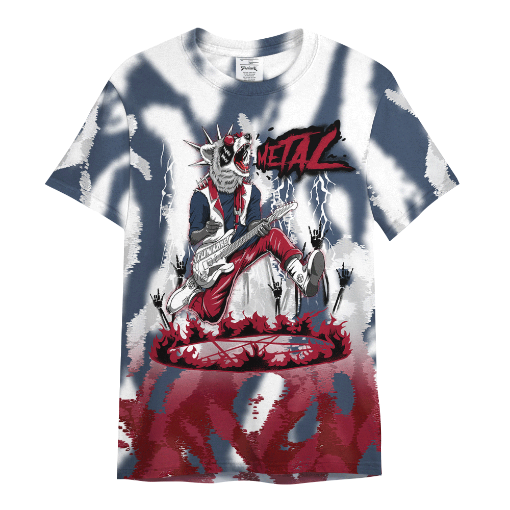 Shirt To Match Retro Olympic 6s - Punk Rock Raccoon Burn Graphics Shirt Unisex