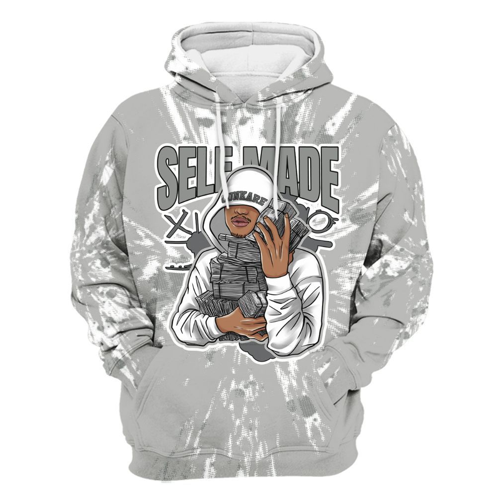 Hoodie To Match Retro Wet Cement 4s - Selfmade Lux All Over Print