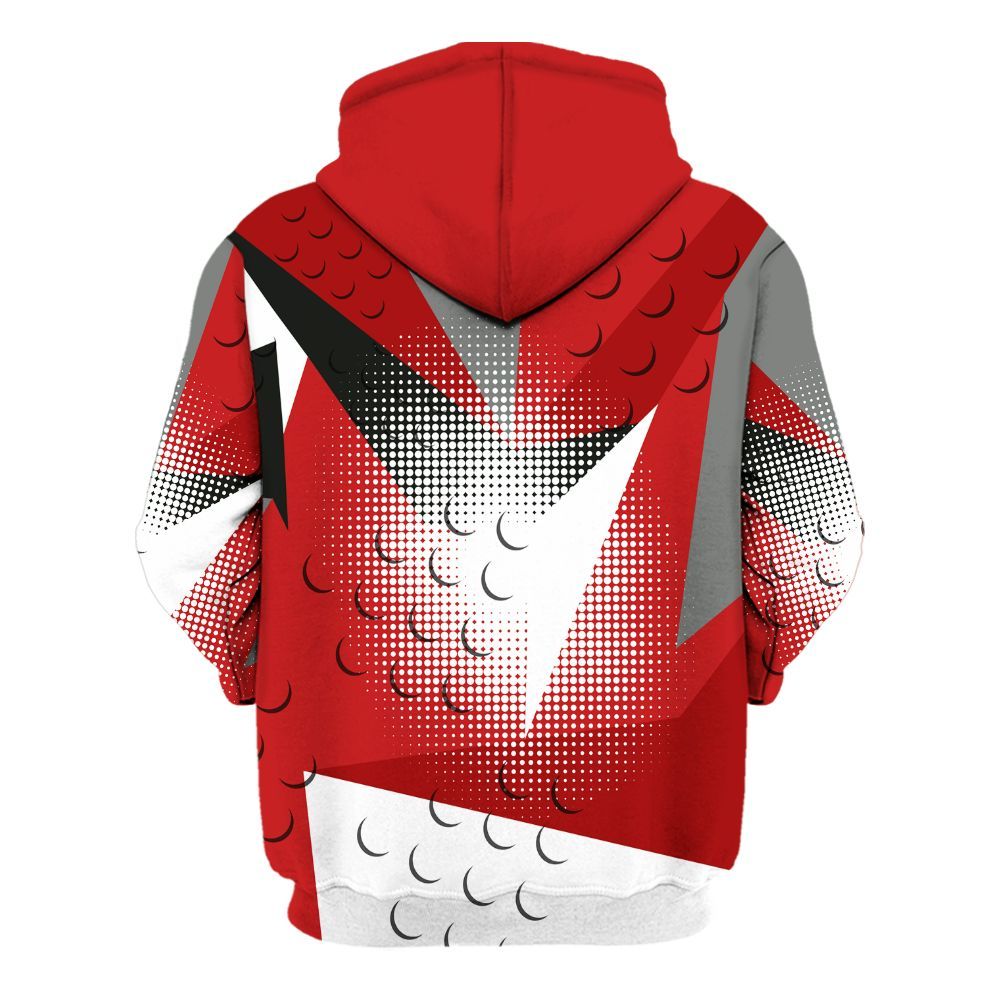 Hoodie To Match Bred Reimagined 4s - Poly Custom Name Number 23 5s All Over Print