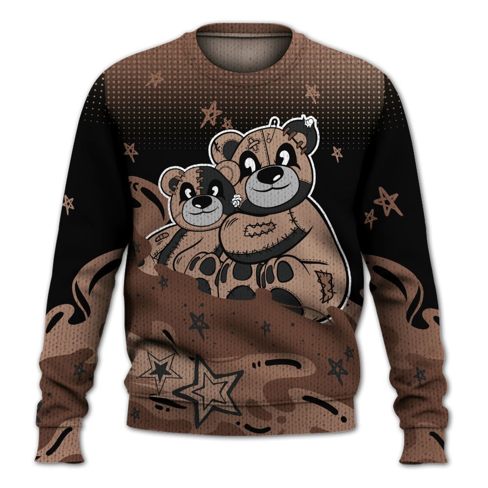 Knitted Sweater To Match KD 4 Christmas - Sincere Fondness Bear Stars