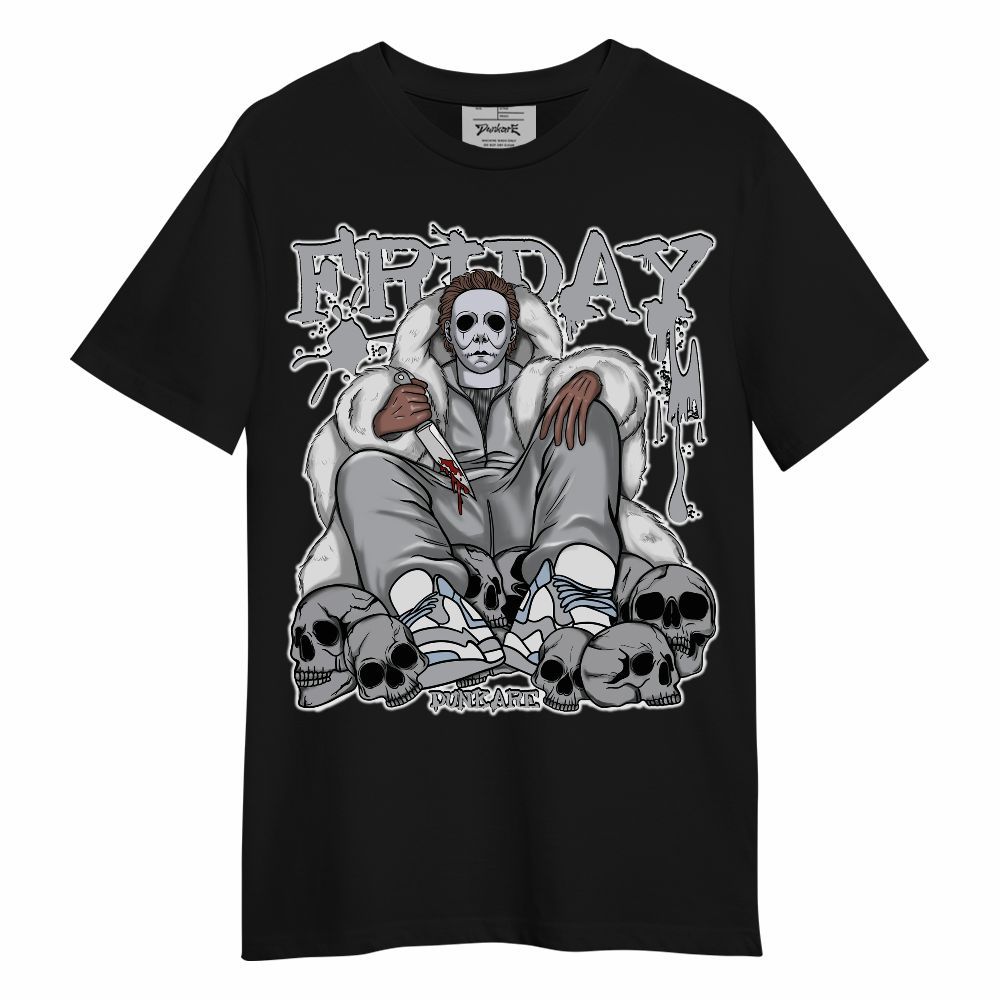 Shirt To Match Low OG Wolf Grey 1s - Scary Friday Unisex Shirt