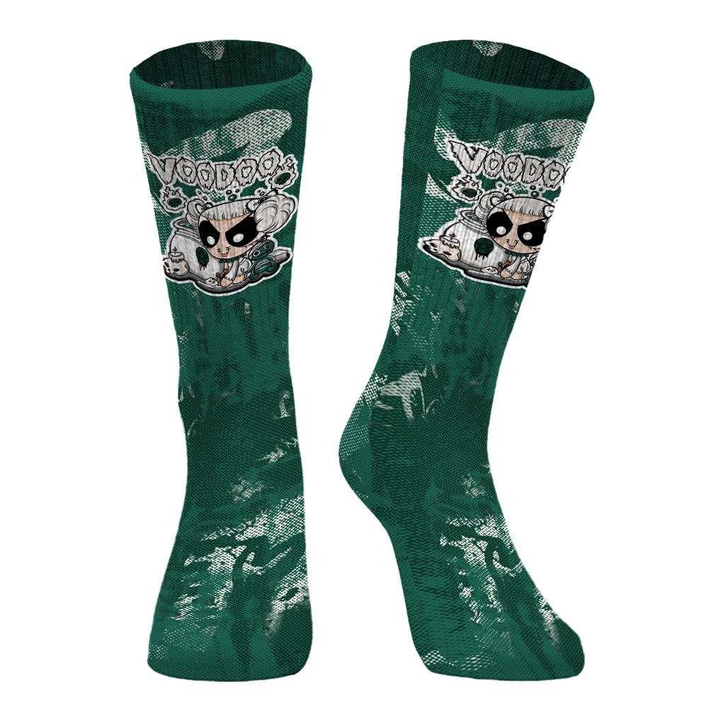 Sock To Match Oxidized Green 4s - Voodooz