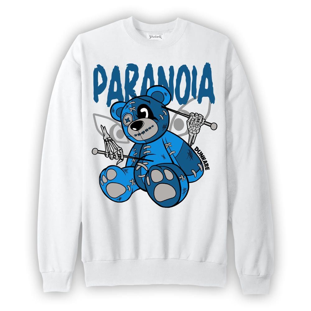 Sweatshirt To match Sweatshirt Paranoia Bear, Military Blue 4s Sweatshirt To Match Sneaker 2704 NCMD