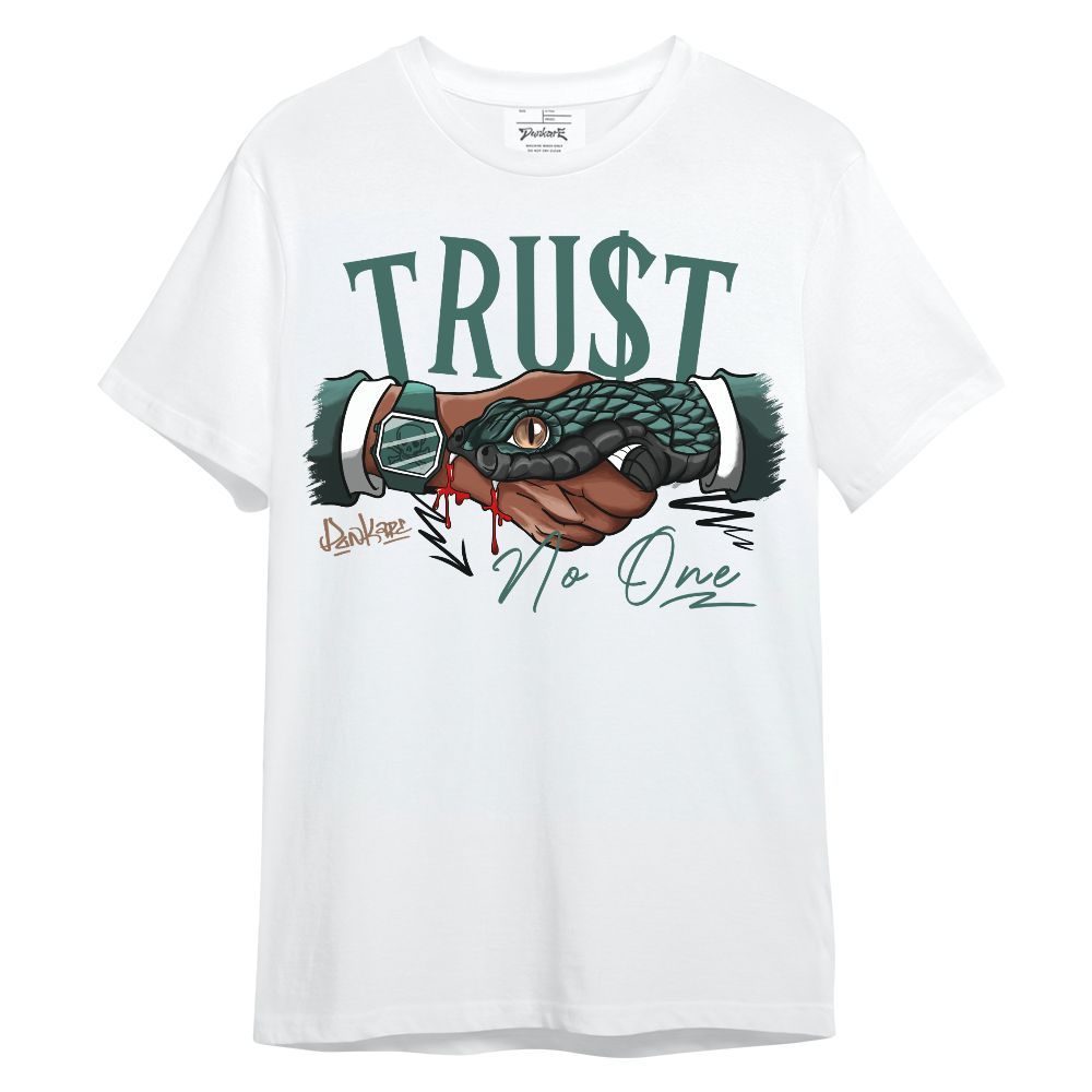 Shirt To Match Low OG Oxidized Green 1s - Snake Trust No One Unisex Shirt