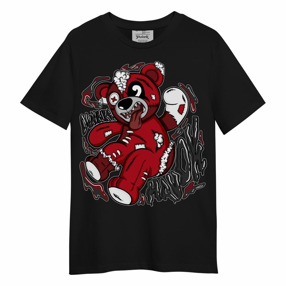 Shirt To Match Bred Velvet 11s - Havok Bear Unisex Shirt