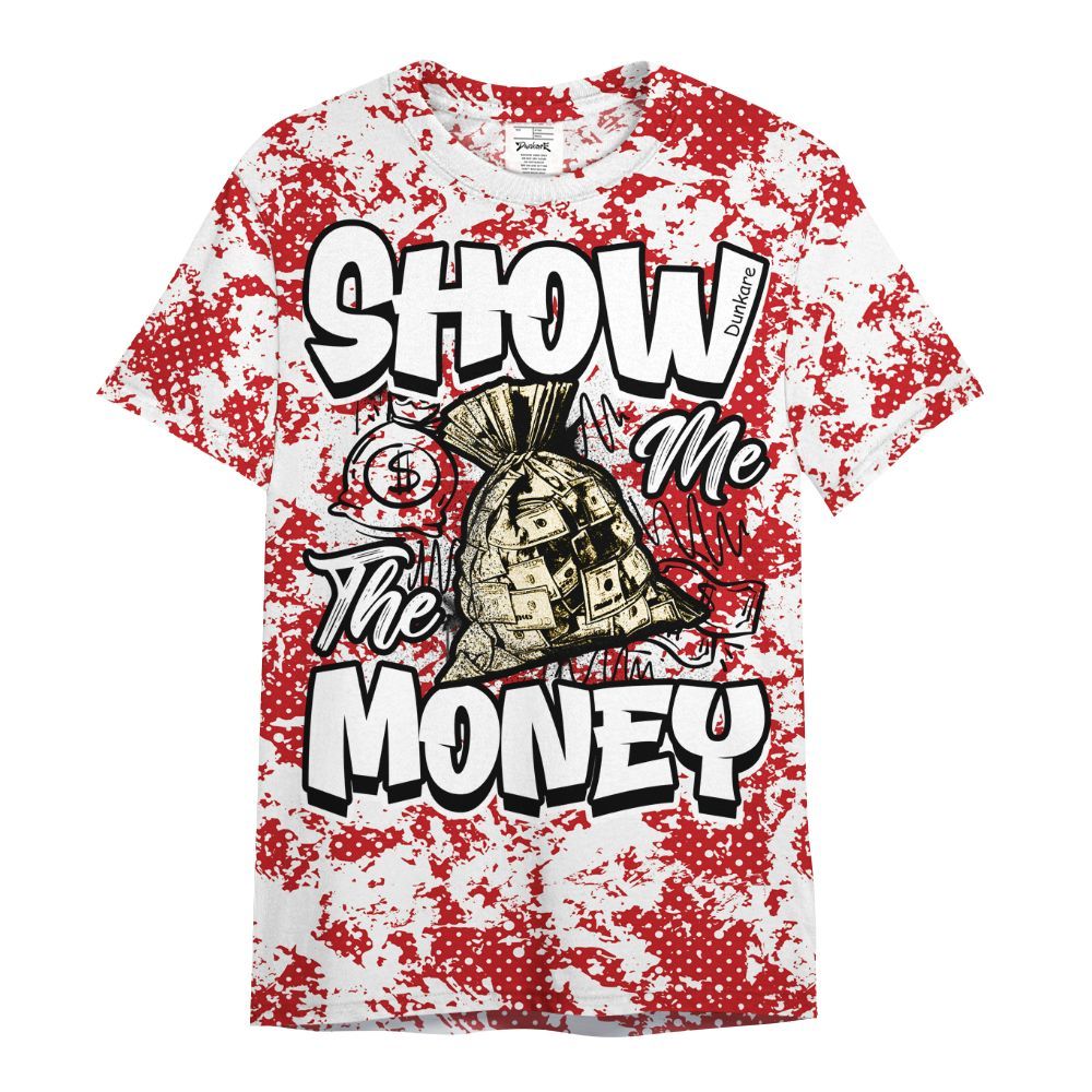 Shirt To Match Dunk Low Fruity Pebbles - Show Me The Money Retro All Over Print