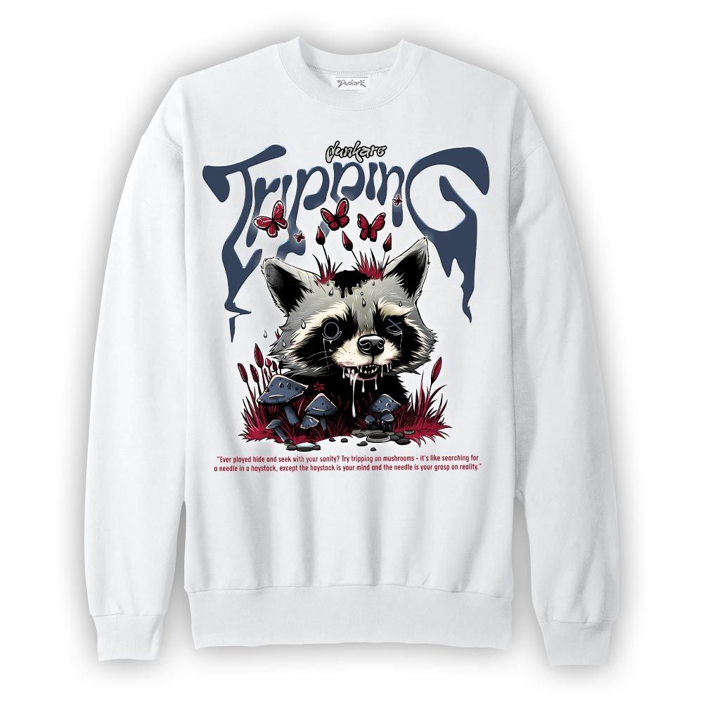 Sweatshirt To match Retro Olympic 6s Sweatshirt - Tripping Raccoon Graphic