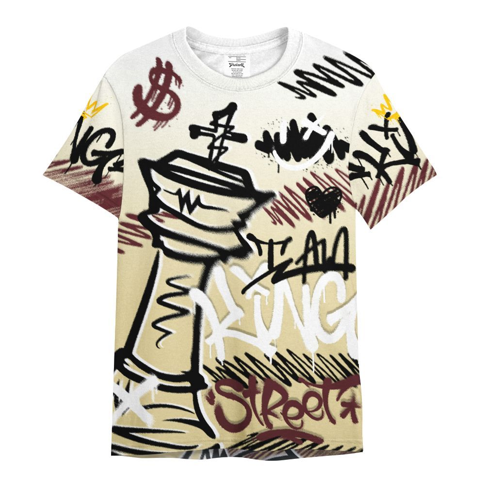 Shirt To Match Women Phantom 12s - Street King Chess Streetwear All Over Print