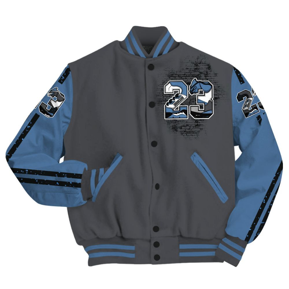 Varsity Jacket To Match Air Max 95 Stash - Custom Name Number 23 5s All Over Print