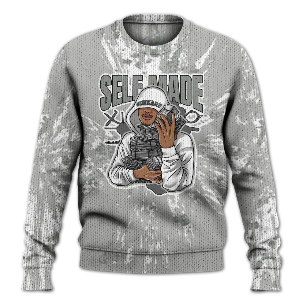 Knitted Sweater To Match Retro Wet Cement 4s - Selfmade Lux