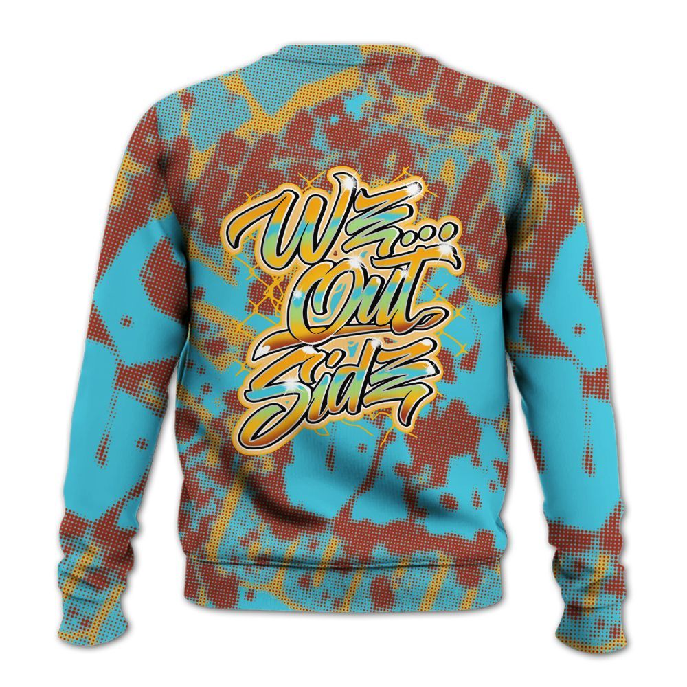 Sweatshirt To Match SB Dunk Di'Orr Greenwood - We OutSider Graphic Street All Over Print