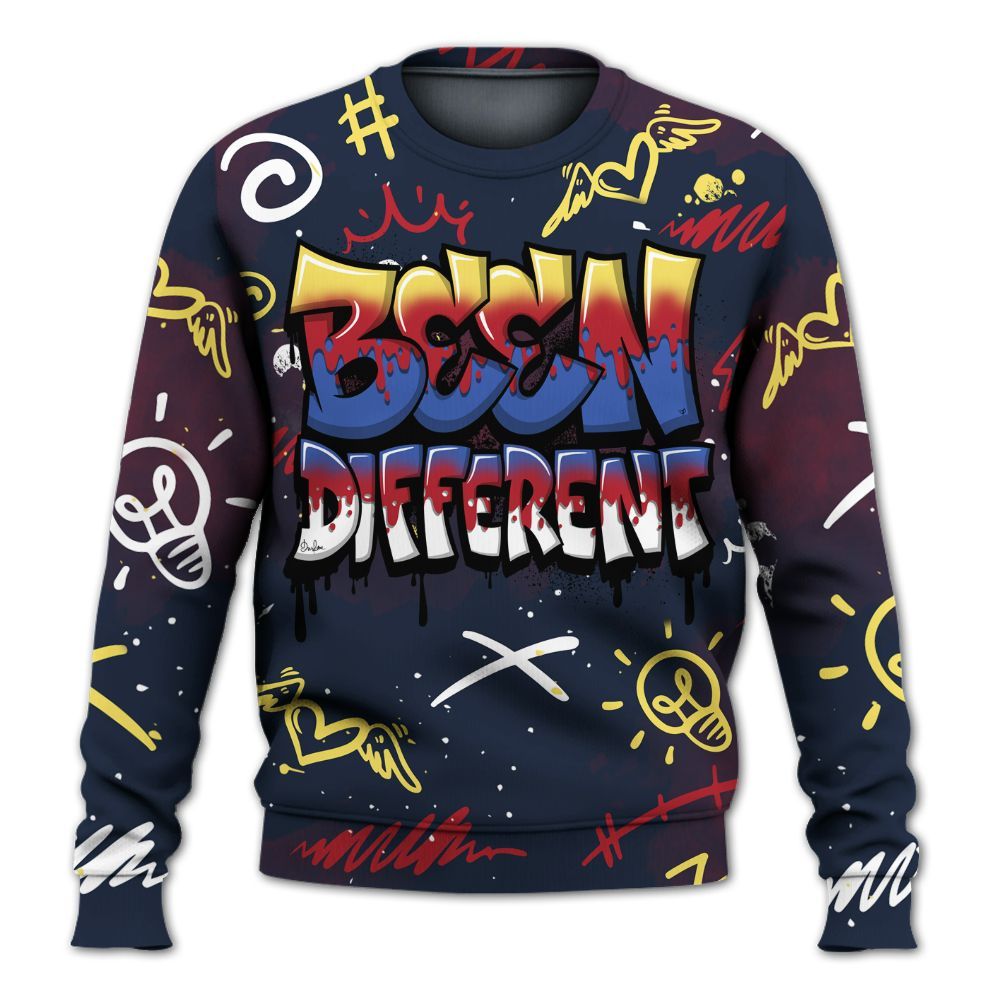 Sweatshirt To Match Dunk Low COJP What The 2024 - Drip Been Di2ferent All Over Print