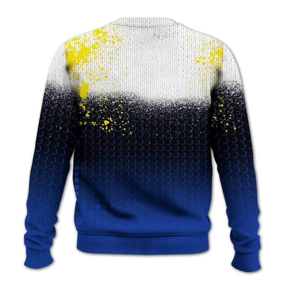 Knitted Sweater To Match Laney 14s - Halftone Time Is Money
