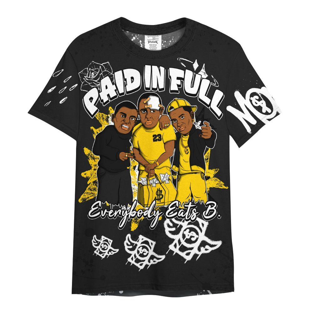 Shirt To Match Corteiz Air Max 95 Tour Yellow - Everybody Paid In Full Crayon All Over Print