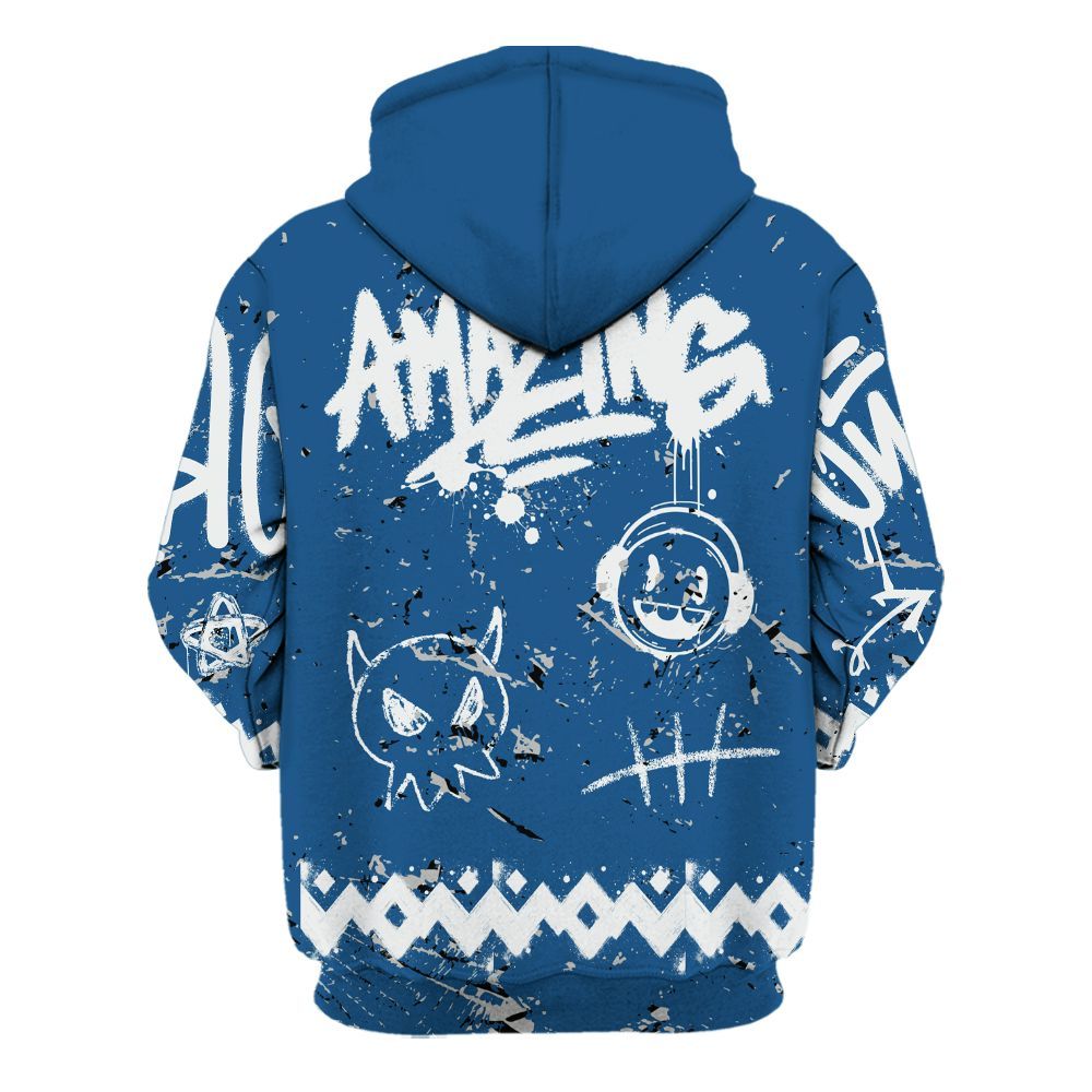 Hoodie To Match Wizards 3s - Friday Sneaker Crayon All Over Print