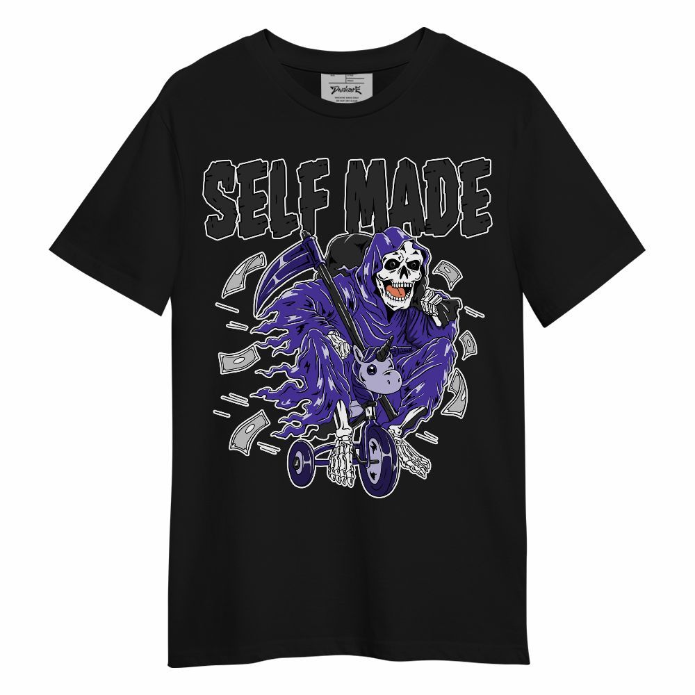 Shirt To Match Field Purple 12s - Self Make Skeleton Unisex Shirt