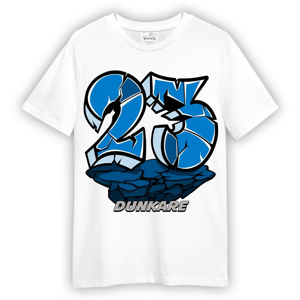 Shirt To Match Industrial Blue 4s T-- Cracked 23 Graffiti T-Shirt Unisex