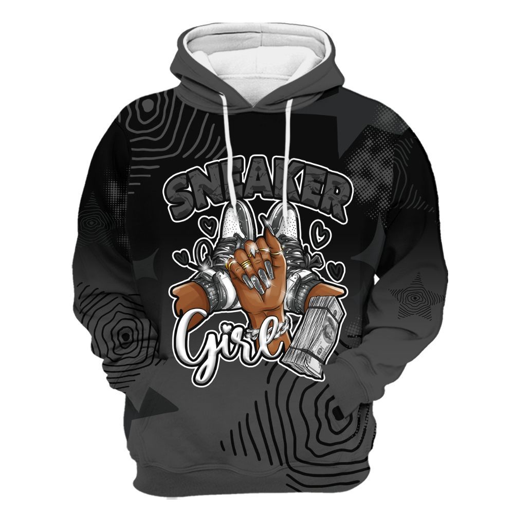 Hoodie To Match Fear 4s - Sneakerz Girlz Unique Starz All Over Print