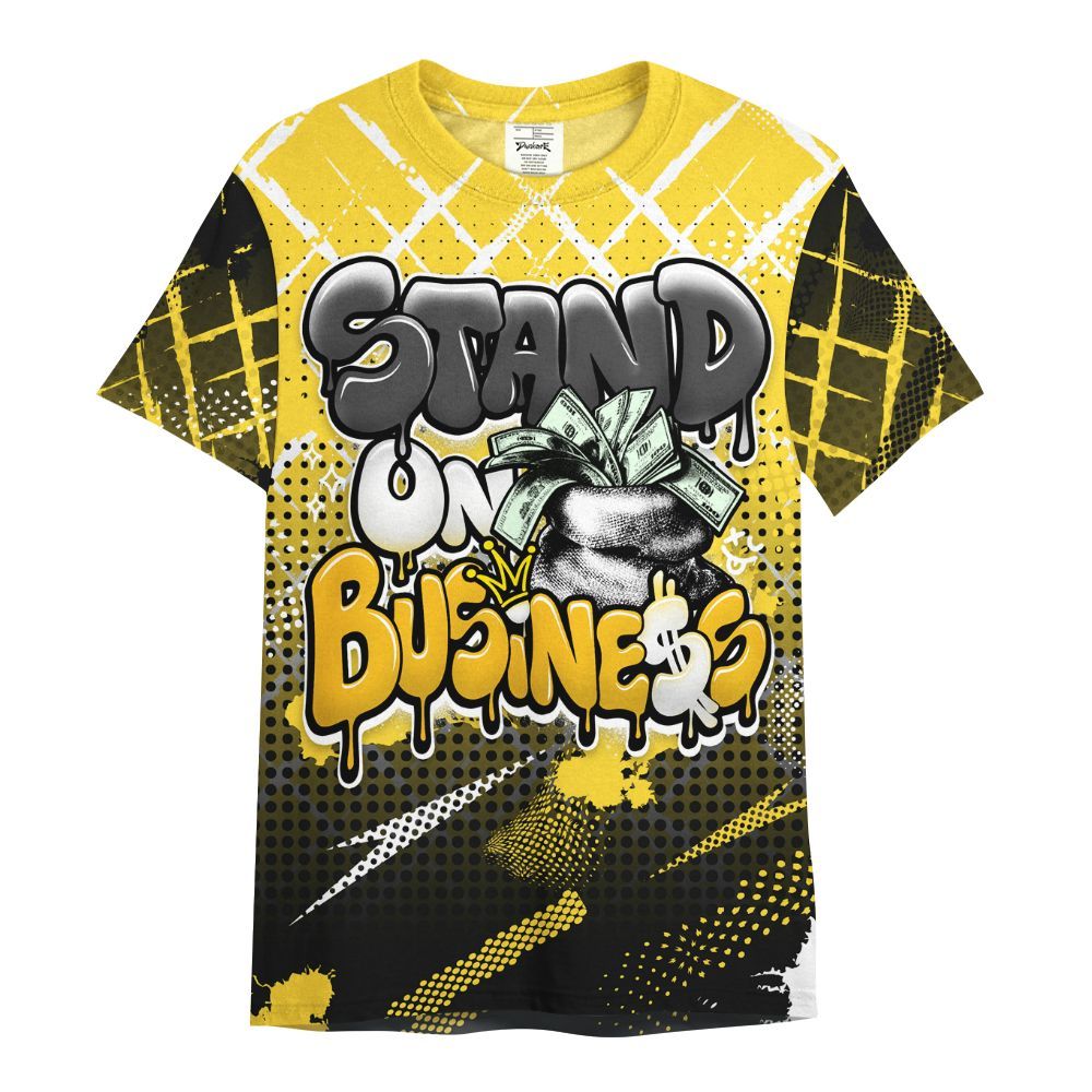 Shirt To Match Mid New Love 2025 1s - Halftone Stand Business Drip All Over Print