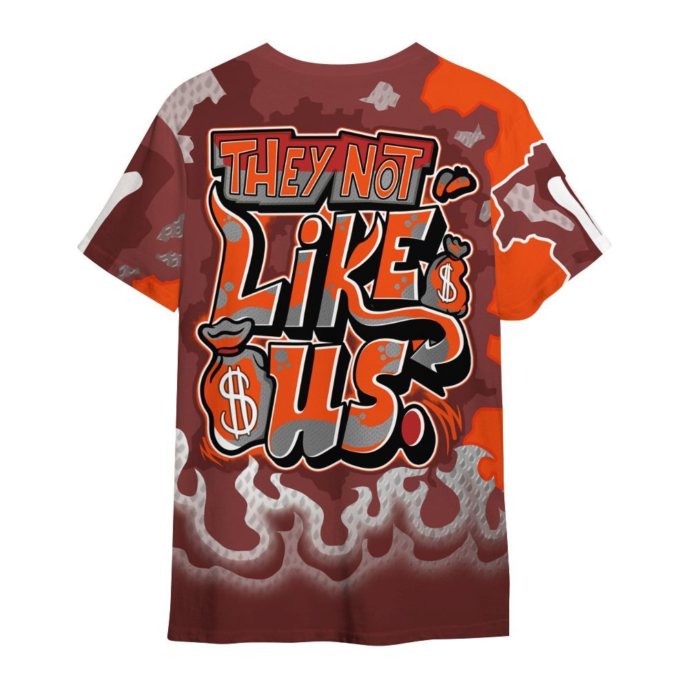 Shirt To Match Kobe 6 Protro Total Orange - Dislike Us Graphic Burning Custom Name All Over Print