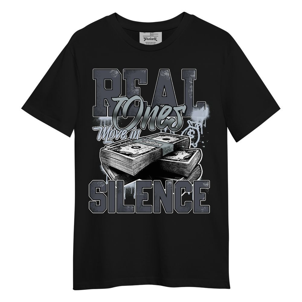 Shirt To Match Retro Wolf Grey 5s - Move In Silence Money Graphic