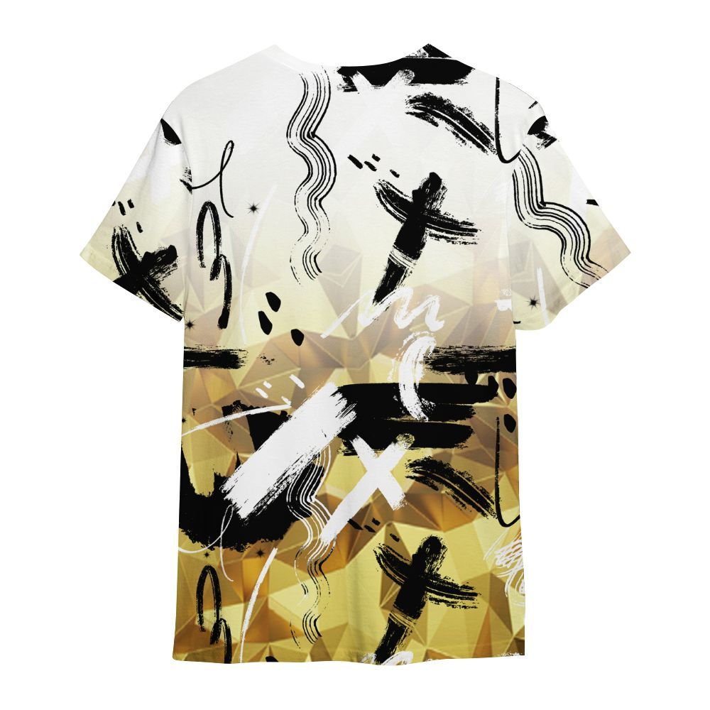 Shirt To Match NET Gold 4s - Money Hustle Grind Pray All Over Print