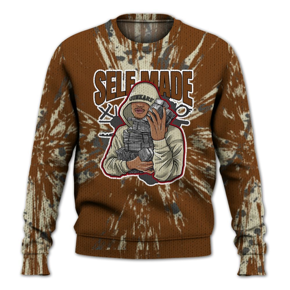 Knitted Sweater To Match Archaeo Brown 5s - Selfmade Lux