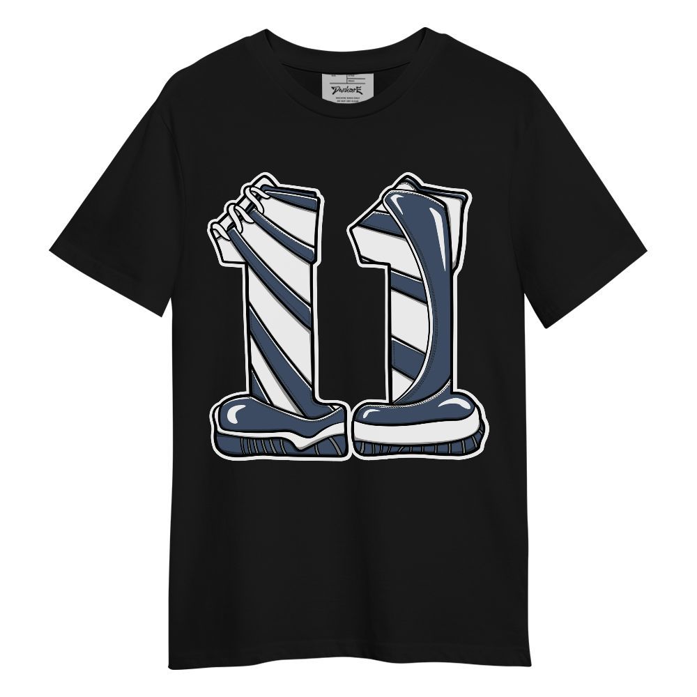 Shirt To Match Low Diffused Blue 11s - Number JD 11s Unisex Shirt