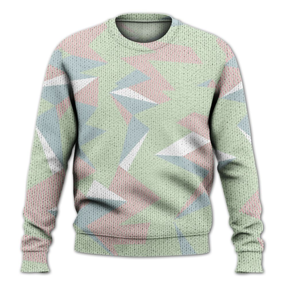 Sweater To Match Spring Is In The Air 3s - Geometric Camouflage Pattern Graphic