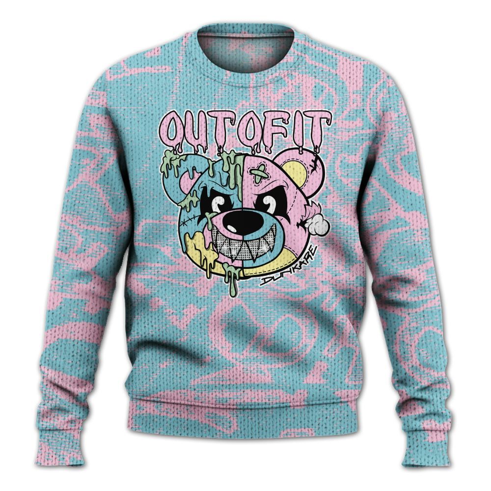 Knitted Sweater To Match SB Dunk Low Visty - Out Of It Bear Avant-Garde