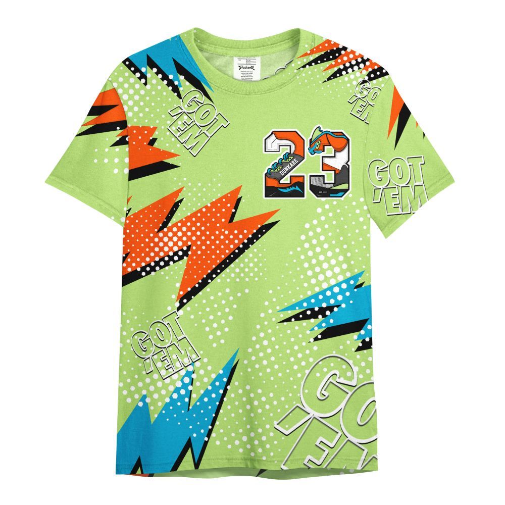 Shirt To Match Kobe 9 Elite What The - Custom Name Number 23 5s All Over Print