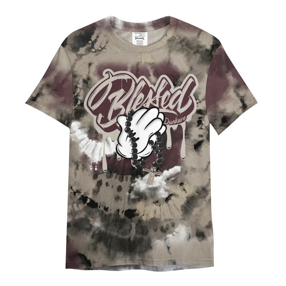 Shirt To Match AMM Retro Phantom 4s - God Blessed Tie Dye All Over Print