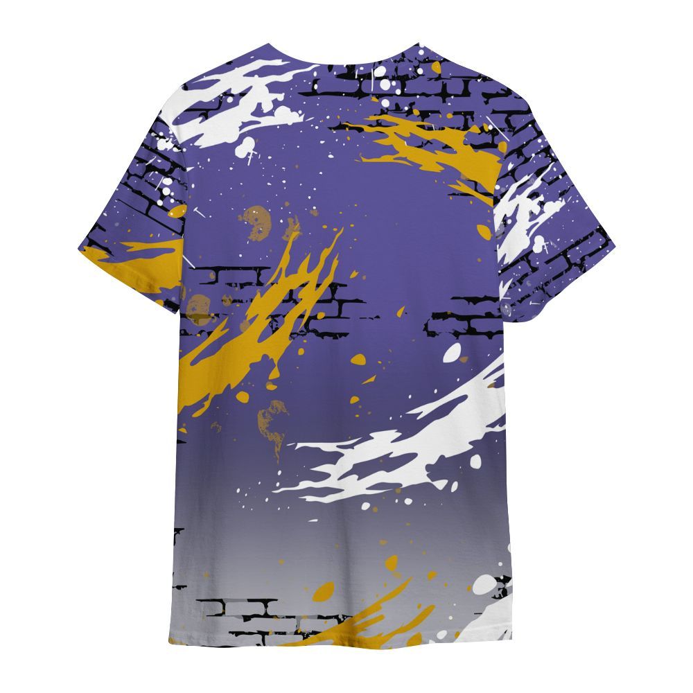 Shirt To Match Lakeshow 4s - Values Of Loyalty Drip All Over Print