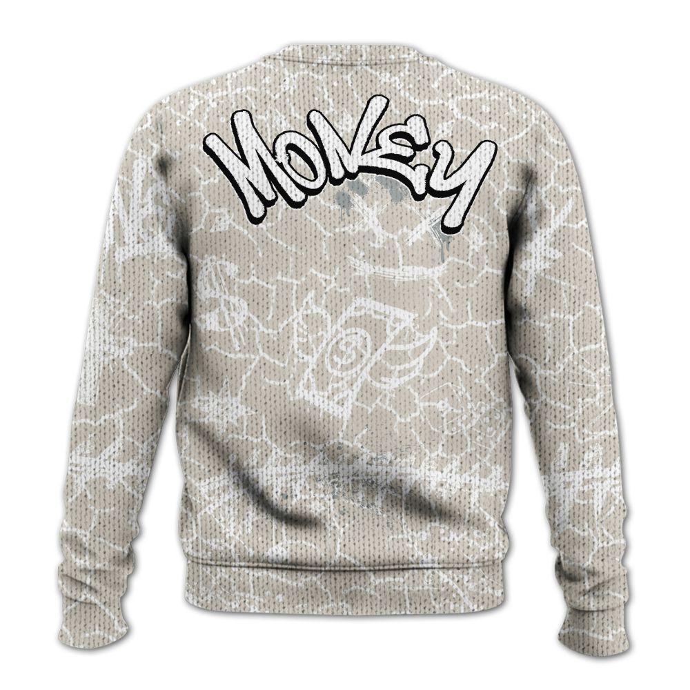 Sweater To Match Retro Pure Money 3s - Everybody Paid In Full Crayon Graphic