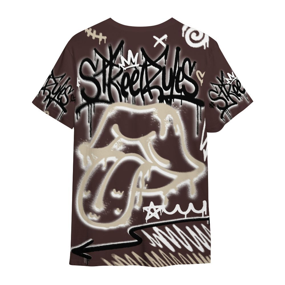Shirt To Match Burgundy Crush 3s - Break Rules Streetwear All Over Print