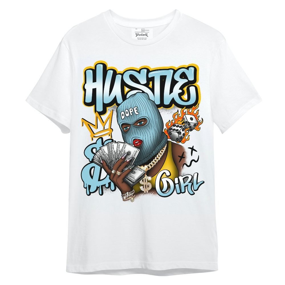 Shirt To Match Dunk High Homer Simpson - Money Hustles Girl Streetwear Unisex Shirt