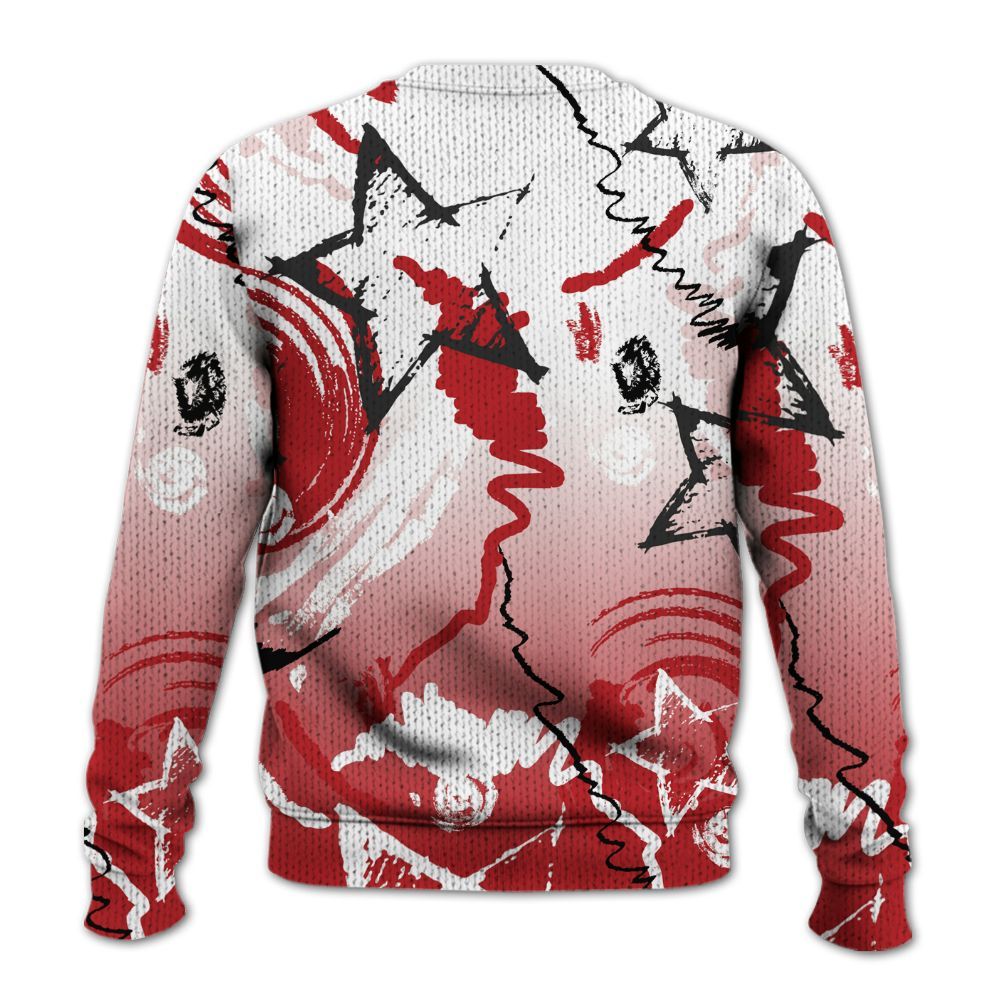 Knitted Sweater To Match Retro Cherry 12s - Grind Shine Later Drip