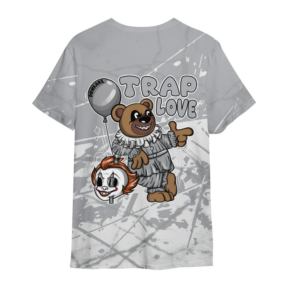 Shirt To Match Low OG Wolf Grey 1s - Trap Loves Bear Profound All Over Print