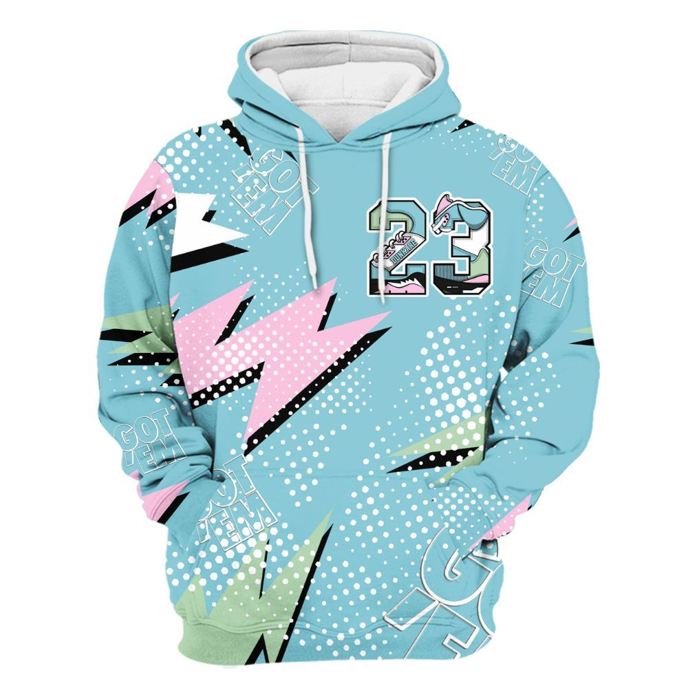 Hoodie To Match SB Dunk Low Visty - Custom Name Number 23 5s All Over Print