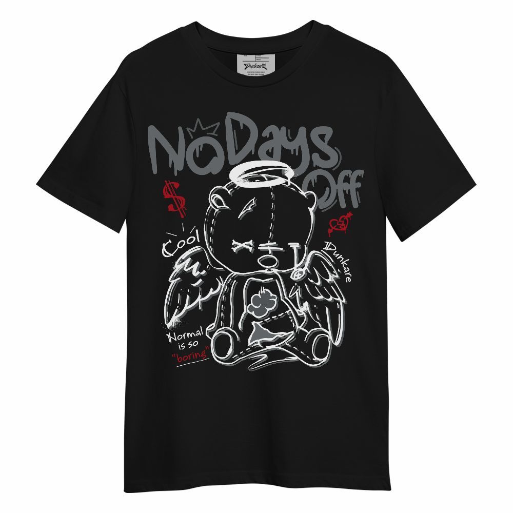 Shirt To Match Retro Fire Red 9s - No Days Off Unisex Shirt