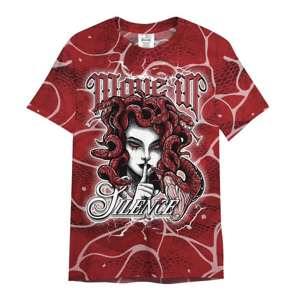 Shirt To Match Alternate Flu Game 12s - Girl Move In Silence All Over Print