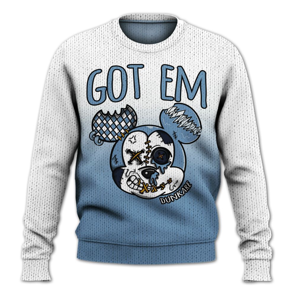 Knitted Sweater To Match High OG First In Flight 1s - Got Em Dripping