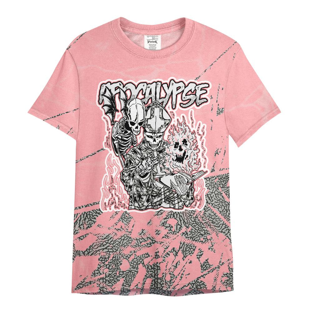 Shirt To Match Retro Wings 3s - Apocalypse Skeleton Profound All Over Print